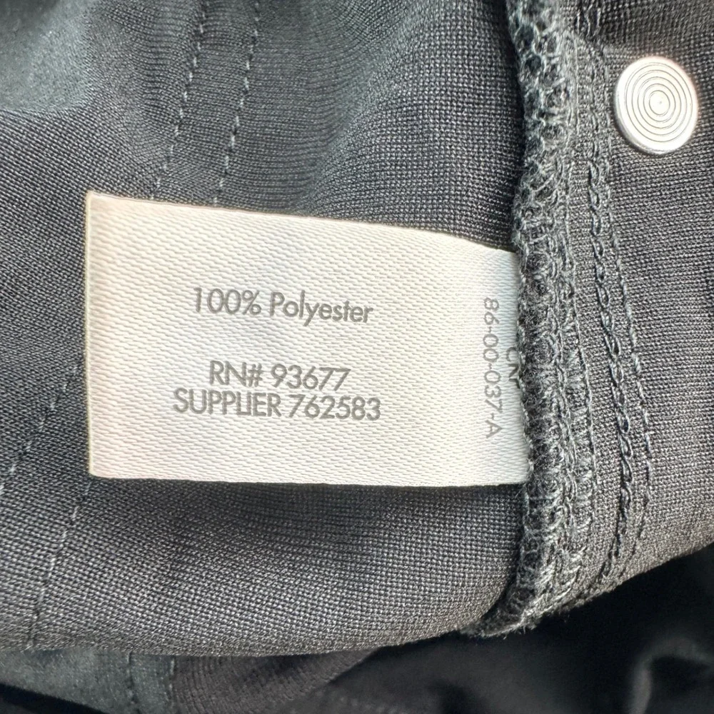 Stylus Mens Black Polyester Performance Dress Pants Size‎ 36x36 Modern Fit